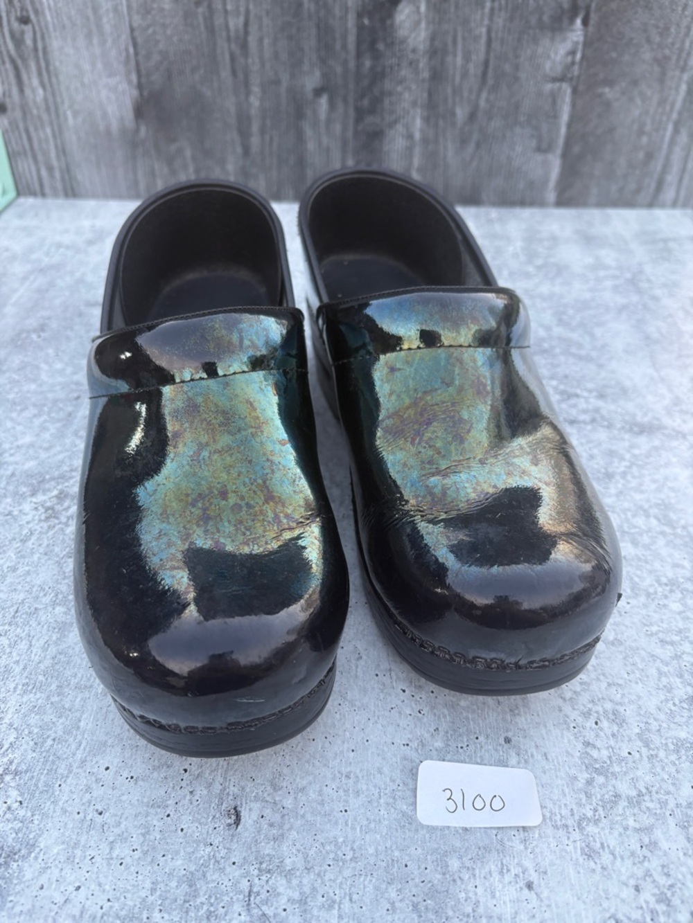 Dansko Professional Clogs - Petrol Patent Clog - Size EU 39 (8.5-9)